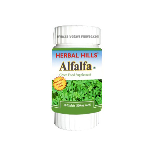 10 % Off Herbal Hills, ALFALFA Tablets